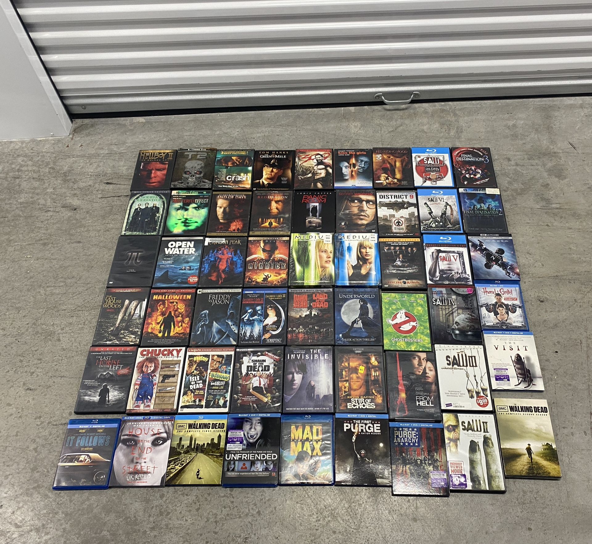 50 + Horror Thriller SCI FI Movies DVD / BLU-RAY Freddy Jason SAW Halloween Chucky