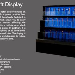 Acrylic Fish Display Tank