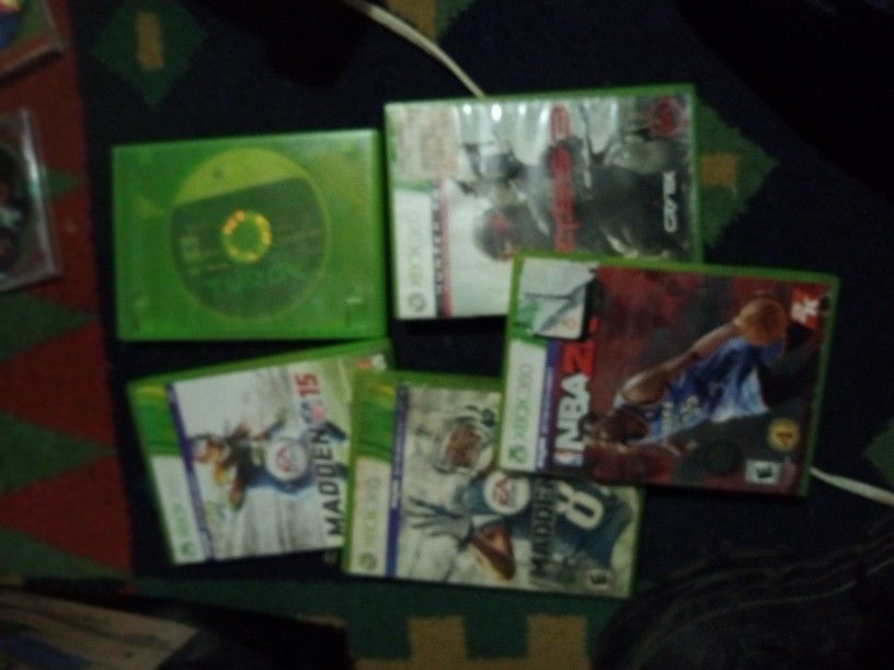 5 Xbox 360 Games 