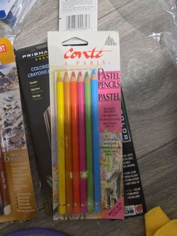 Vintage art supplies all different prices