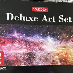 Soucolor 192 Piece Deluxe Art Set