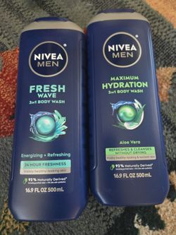 2 Nivea Men Body Washes