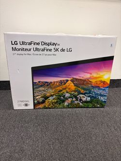 LG 27" 5K UltraFine Monitor 27MD5KL MacBook Pro/Mac Compatible | $0 Down