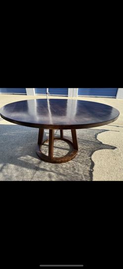 Wood Round Table Original Price $1800