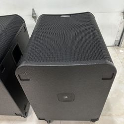 2 - QSC KS118 (3,600-watt powered 18" subwoofer)