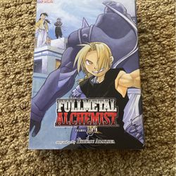 Fullmetal Alchemist Paperback Book Volume 7-8-9