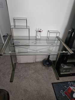 Glass Desk