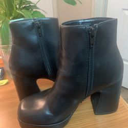 Black Boot Heels