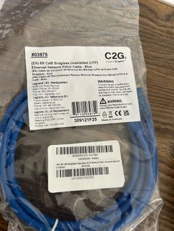 Cat 6 Blue 6’ Patch Cord