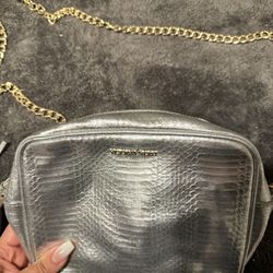 New Victoria’s Secret Silver Crossbody Bag