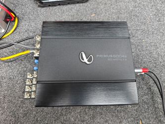 Infinity 4 channel car audio amp