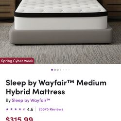 California King Mattress (3 months used)