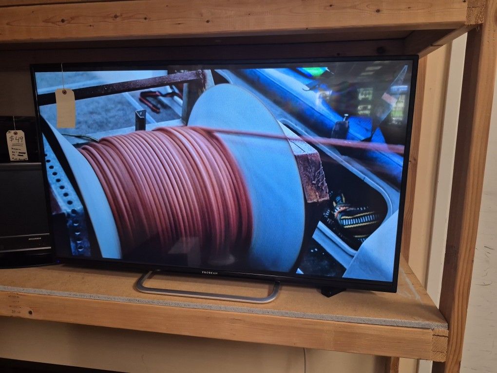 Proscan 50" 1080P TV With Remote