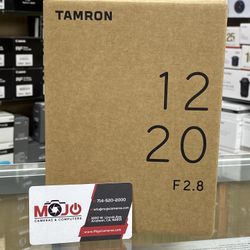 Tamron 12-20 2.8 Sony FE Mount 