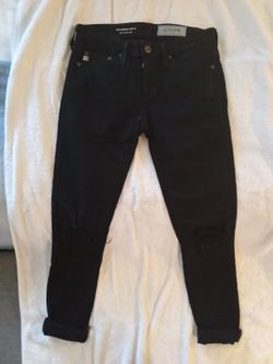 Women's Citizens For Humanity Brand Sz(26) Black Skinny Jeans 