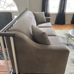 Luxury Sofa (Grey Chenille)