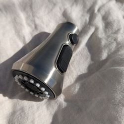 Universal Kitchen Sink Faucet Sprayer Nozzle For Kohler, Delta, And Other Brands In Brushed Nickel