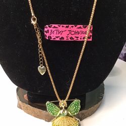 Betsey Johnson Ballerina Necklace