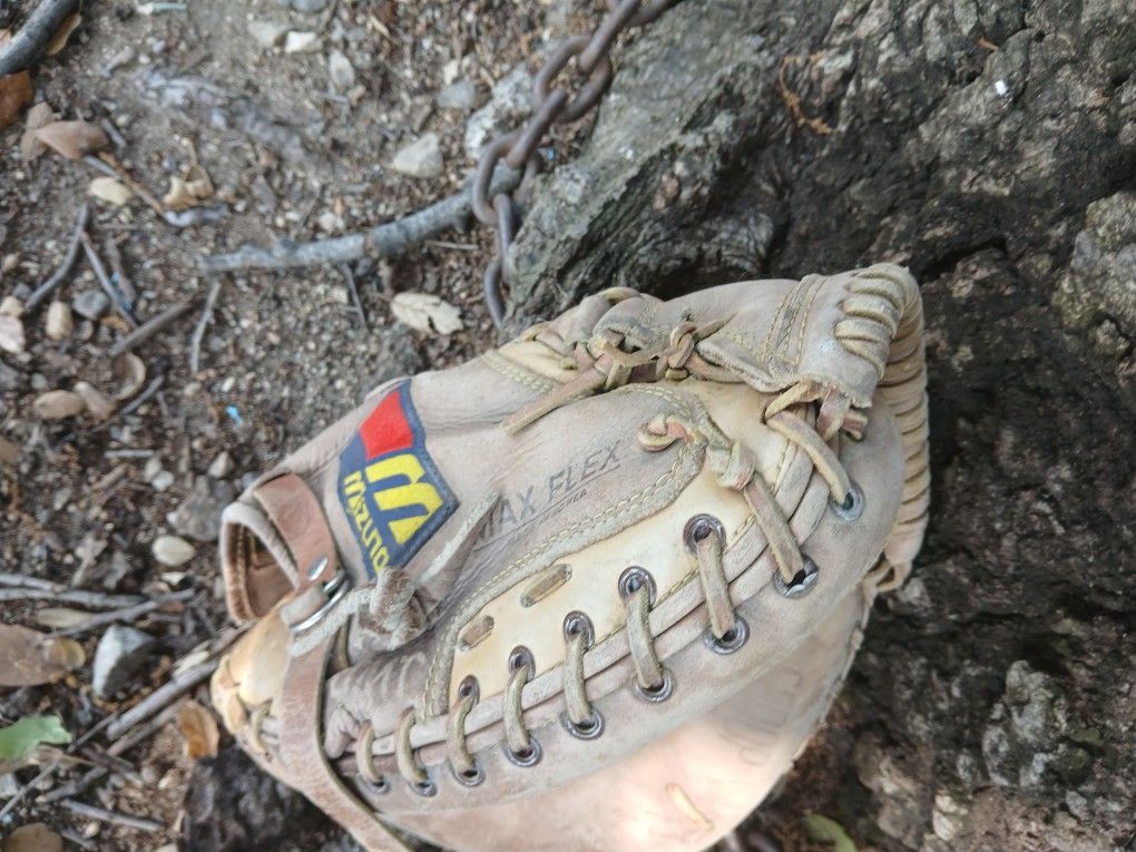 MIZUNO "YOUTH " CATCHERS GLOVE ( SEE PICS) PRICE "FIRM " NO OFFERS AND ALL SALES ARE "FINAL " LOCATED IN GLENDORA!!!