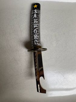 Sapporo Samurai sword bottle opener