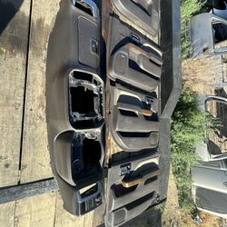 2014-2018 GMC Sierra Chevy Silverado Chocolate Door Panels Parts