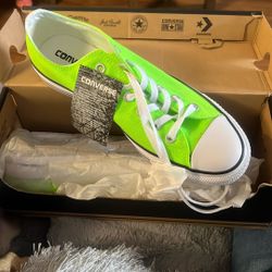 Neon Green Converse