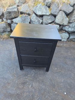 One nightstand.