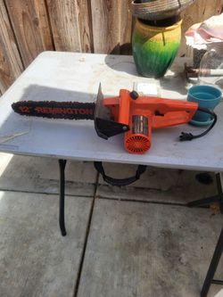 Old chain saw