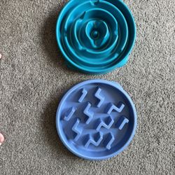 Large Slow Feeder Dog Bowls