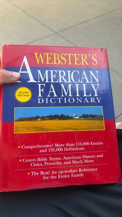 Webster's American Family Dictionary Free