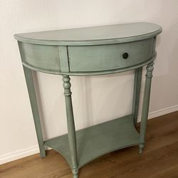 Console table with drawer 36.5” x 18”x36.5
