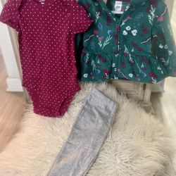 Beautiful New Cartier 3 Pieces Outfit For Girls!
