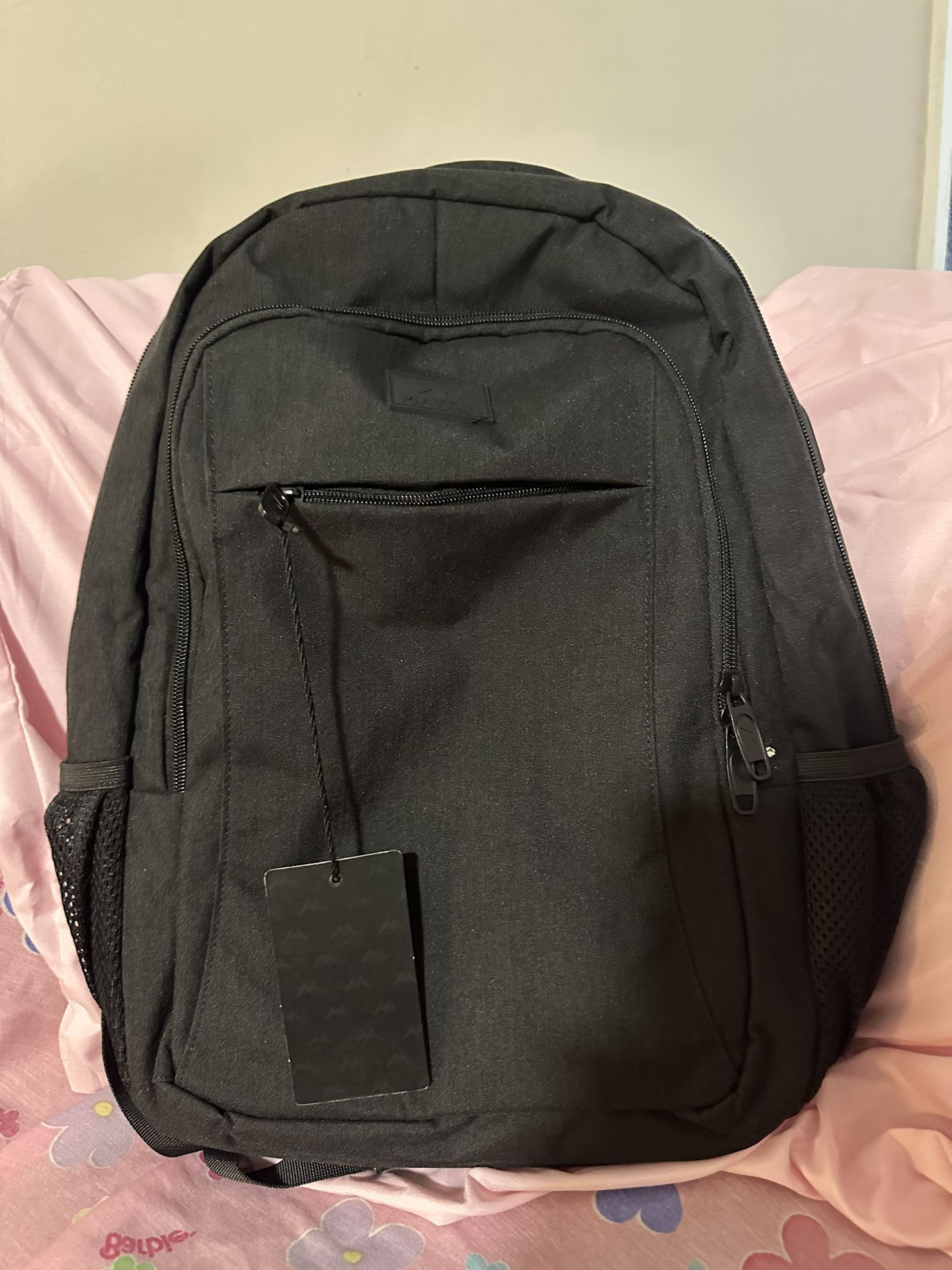 16β Big Size Sporty Black Backpack π