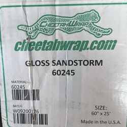 Cheetah Wrap Car Vynil 