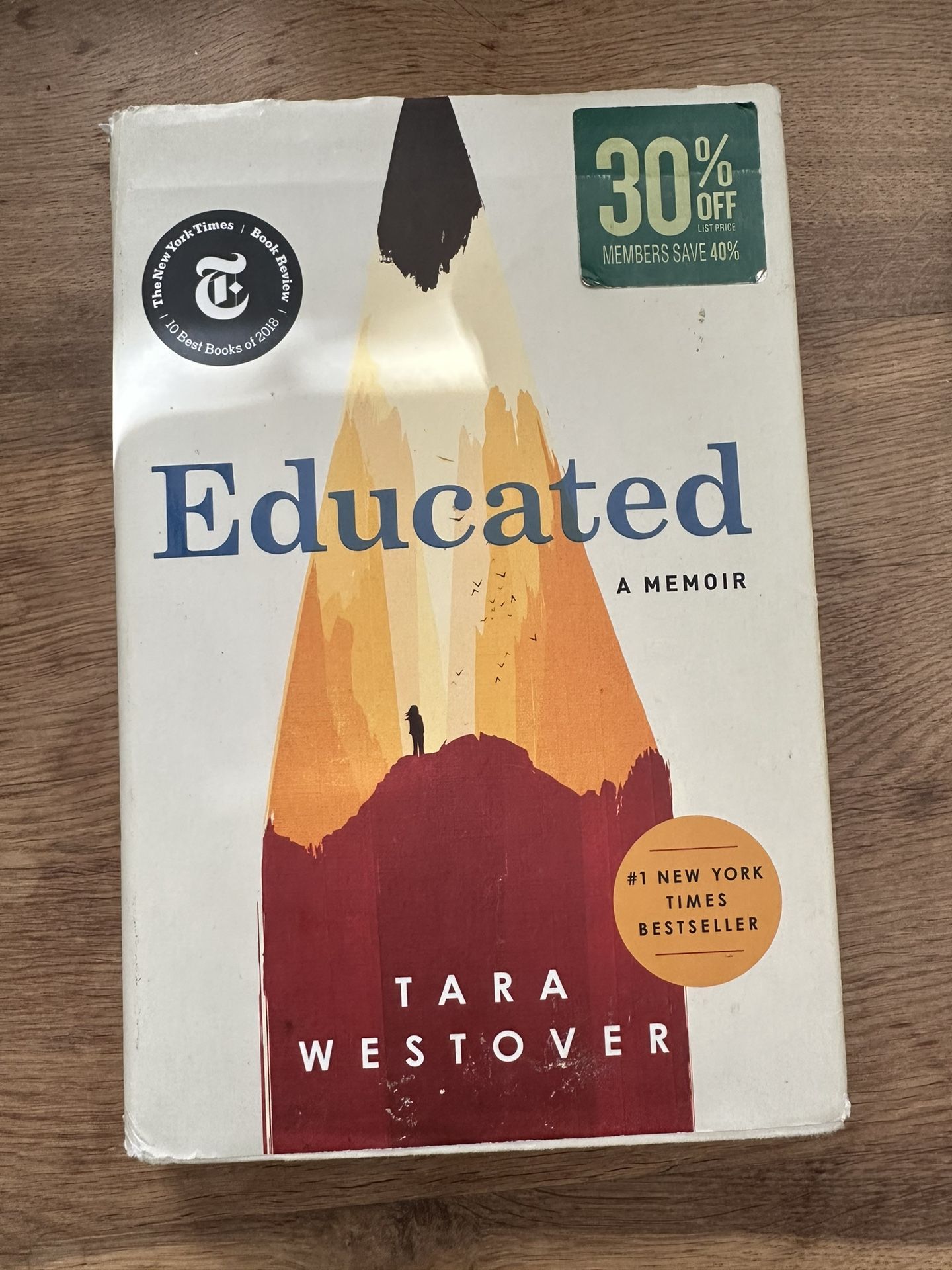 Tara Westover “Educated” Book