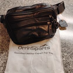 GENUINE LEATHER WAIST BAG