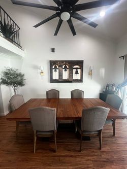 7pc dining table set