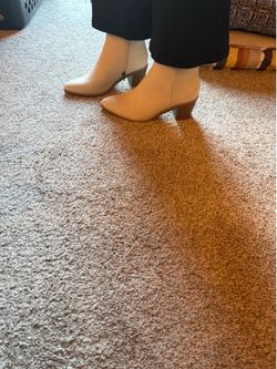 White booties