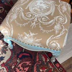 French Country Ottoman 23-1/2”x23-1/2”