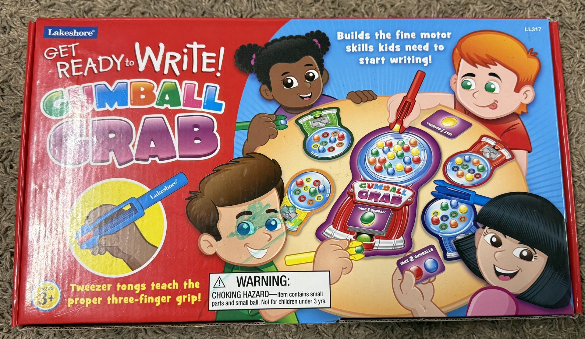 Lakeshore Gumball Grab Game