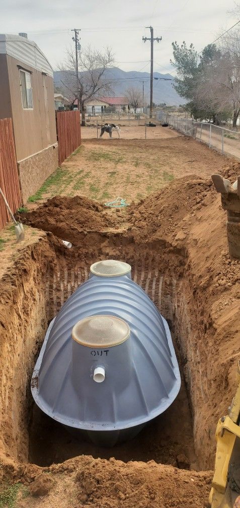 Septic System And Leach Lines