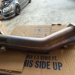 Audi A4 2005.5 2008 2.0 Catless Down Pipe 