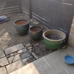 Multi Sized Terre Pots Moving Sale 2 Days Left