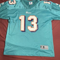 Dan Marino Vintage 1998 Starter Miami Dolphins Youth Jersey Size XL 18-20 