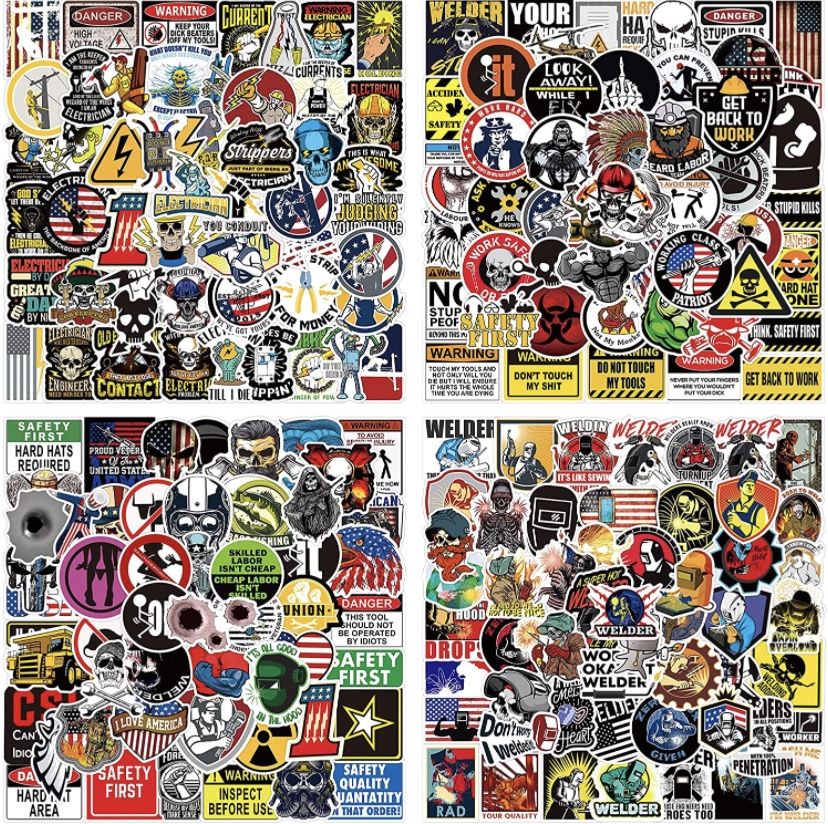 Hard Hat Stickers Or Just Stickers