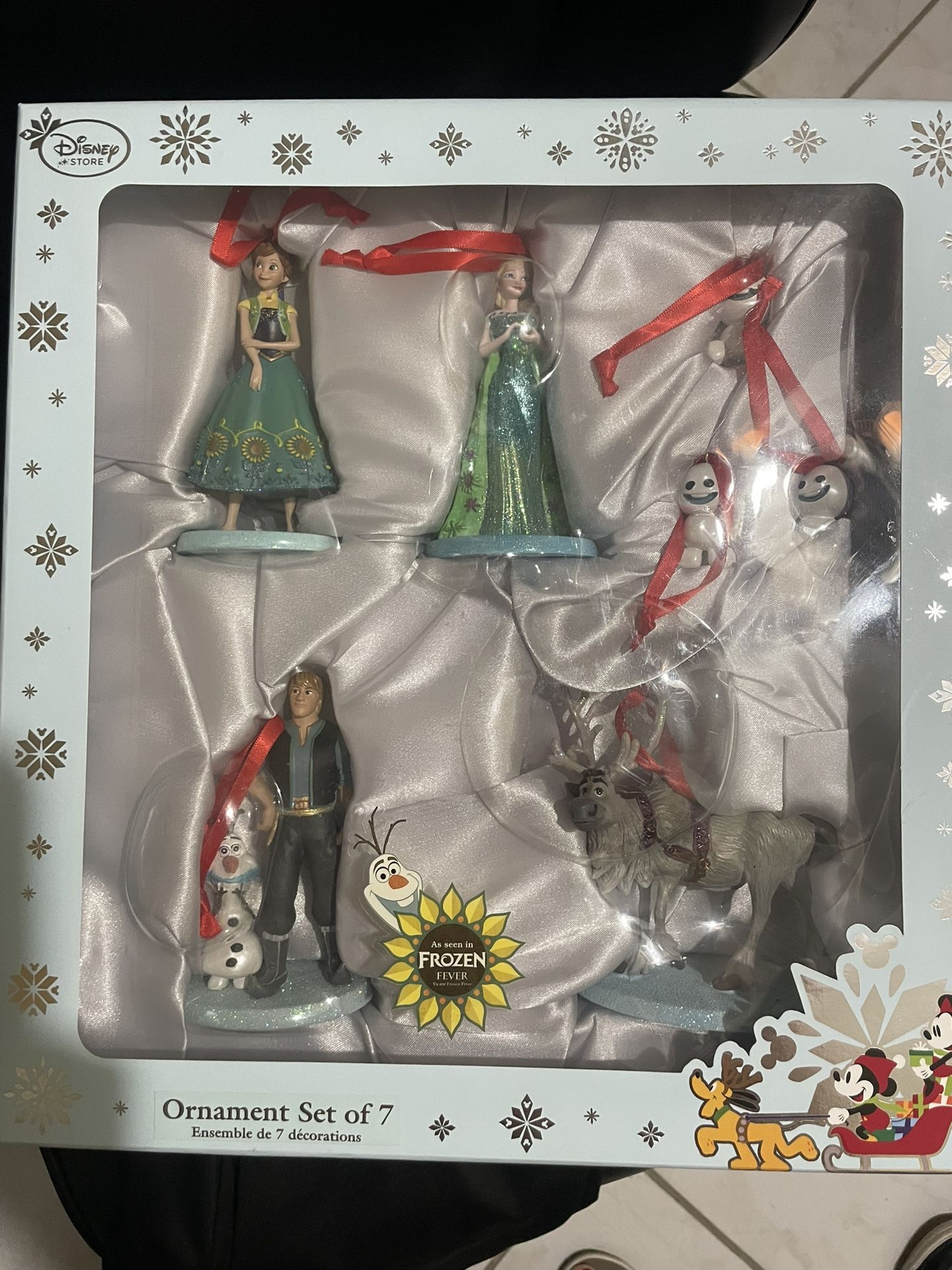Frozen Fever Ornaments (by Disney Store )