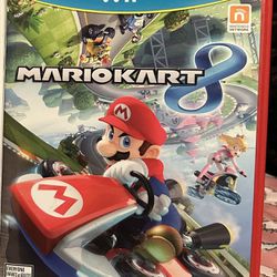 MARIO KART 8 FOR WII U IN GREAT CONDITION 