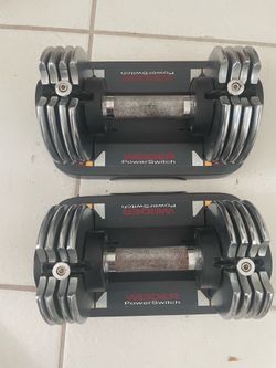 Adjustable dumbbells