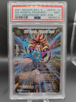 SS4 Gogeta, Prismatic Burst PSA 9 DBS Card