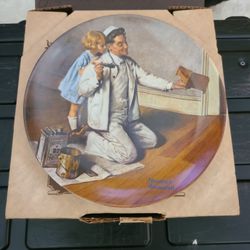 "The Painter" Bradford Exchange Plate